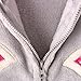 WangsCanis Baby Fleece Zip Hoodie Hat with Ear Sweatshirt Cat Face Embroidery 3-4 Year