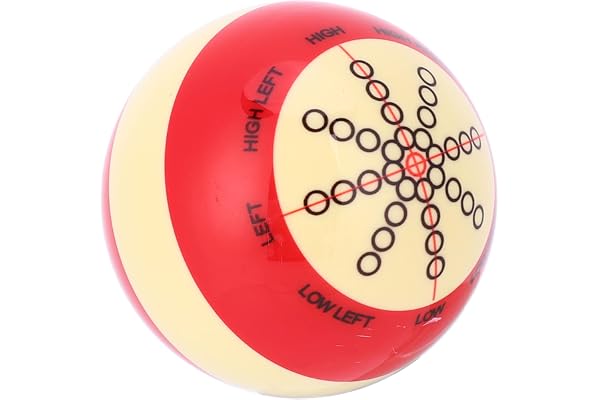 Assistant d'entraînement de Billard, Boule de Billard 52 MM résistante à l'usure en résine, adaptée au Billard Anglais, Petite Balle américaine Échecs, Sports de Loisirs