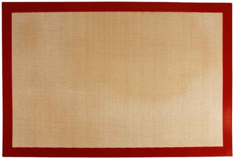 Orret Home Silikon Pişirme Matı, Yıkanabilir Yanmaz Pastacılık Fırın Matı - Isıya Dayanıklı, Çok Renkli, 30 x 40 cm