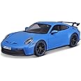 Maisto - 1/18 Scale Model Compatible with Porsche 911 GT3 2022 Die-Cast Scale Model Sports Car Miniature (Blue)