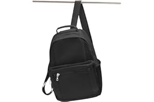 WINSPANSY Sac à Dos Femme – Sac à Main Porté Dos Antivol, Élégant et Léger, Petit Sac Bandoulière de Ville, Idéal pour Voyage, École, Travail, Université, Collège - Noir