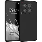 Microsonic Matte Silicone TECNO Camon 30 i&ccedil;in Kılıf Siyah [Camon 30 ile Uyumlu Kılıf - Siyah]