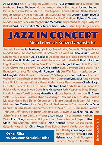 Preisvergleich Produktbild Jazz in Concert: Mein Leben als Konzertveranstalter