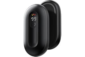 coldSky Hand Warmers Rechargeable 2 Pack, Magnetic Electric Hand Warmer with Digital Display, Reusable Handwarmers Heat Up to 140℉, Portable Pocket Heater Warm Gift for Outdoors, Camping, Hunting