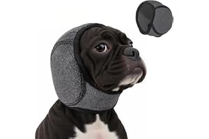 BAHME 1 st öronmuffar för smällare, anti-rakethjälmar, hundöronmuffar för hundar ångestdämpande och justerbara öronskydd för