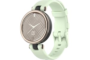 Shieranlee Band for Garmin lily Strap - Silicone Replacement Strap Bracelet Wristband -Lady wrist watch