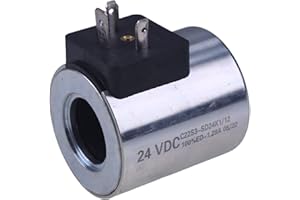 AIVWUMOT Solenoid Valve Coil S1-024000 24VDC Compatible with Parker 028000 012000 2.72 1.15 1.29A