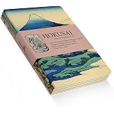 Retronote Hokusai 4'l&uuml; Defter Seti 4, Mount Fuji Series Iv, &Ccedil;izgisiz, 64 Sayfa, 14x21cm