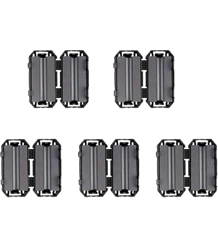 Lot De 2 Filtres Ferrite Anti-parasites Uxcell Pour Câbles De 6mm - Réduction Du Bruit électronique