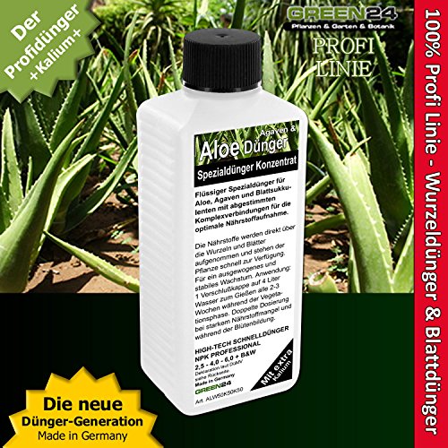 Aloe Dünger Agaven düngen HIGHTECH Flüssigdünger