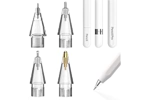 4 fina reservspetsar för Apple Pencil Optimerad skrivkänsla, blyertspenna, pennspets