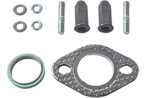 NIYATA 1 Set Exhaust Bolt, Exhaust Repair Kit,Washer & Gasket Kit for GY6 GMB139 50cc-150cc Engine, Compatible with Scooters, ATVs, Go-Karts, Mopeds, and Quad Engines.