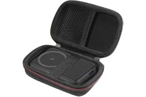 Maoershan Weiche Reise-Schutzhülle für Anker 633 Magnetischer Akku (MagGo), 10.000 mAh faltbares magnetisches, kabelloses tragbares Ladegerät, 20 W USB-C Power Delivery (nur Hülle)