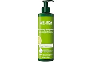 ‎WELEDA WELEDA Bio Hydrating Bodylotion - Naturkosmetik Citrus Körperpflege Lotion mit Aloe Vera Gel & Kokosöl spendet der Haut Feuchtigkeit. Natürliche Körperlotion zur Pflege aller Hauttypen (vegan, 400ml)
