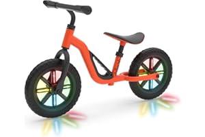 Chillafish Charlie - Bicicleta de Paseo con neumáticos de 10 o 12 Pulgadas, con Ruedas Luminosas u Otros Accesorios