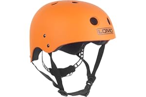 Lomo CE Approved Kayak Helmet - Matt Orange