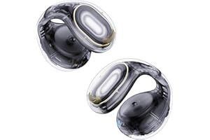 Soundcore C30i di Anker, auricolari open-ear con clip, comodi e leggeri, custodia design rigido, archetti collegabili, driver potenti per suono nitido, 30 ore di autonomia, resistente all'acqua IPX4