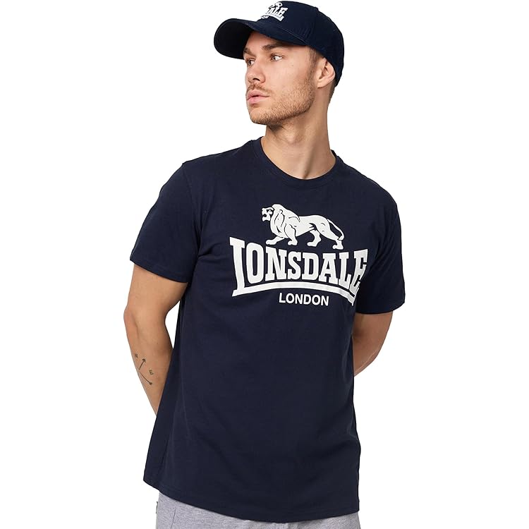 Lonsdale fremington hoodie heren hoodie grijs, groen/wit, XL Lonsdale fremington hoodie heren hoodie grijs, groen/wit, XL