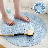 AYADA Bath mat, non-slip mat, shower mat, non-slip, shower tray base, suction cup and drain hole, shower base, comfort