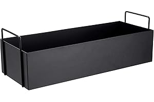 ‎BUTLERS BUTLERS Pflanzkasten aus Metall wetterfest B 45 x T 17cm -PLANTA- Blumentopf mit Griffen | vielseitig einsetzbar als Kräuter- und Utensilienbehälter für die Küche, Organizer für Vorratsdosen