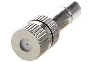 MOVKZACV Bewässerungsdüse, verstellbar, Kupfer, für Wasser, Nebel, Sprinklerkopf, Mikronebeln, Garten, Gewächshaus, Sämlinge und Zubehör, 10 Stück