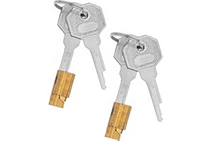 CARRENEU 2 Set Steckschloss FüR TüRen SchlüSsellochsperrer Steckschloss FüR ZimmertüRen Steckschloss FüR TüRen SchlüSsellochsperrer Steckschloss FüR ZimmertüRen Steckschloss FüR TüRen SchlüSsellochsperrer