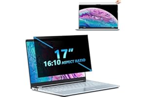 STARY Filtro de Privacidad 17 Pulgadas 16:10 - Filtros de Pantalla para portátiles，Anti Luz Azul Privacy de Film Extraíble,Compatible con HP/DELL/Acer/Lenovo/Thinkpad/Samsung/Envy/Xps