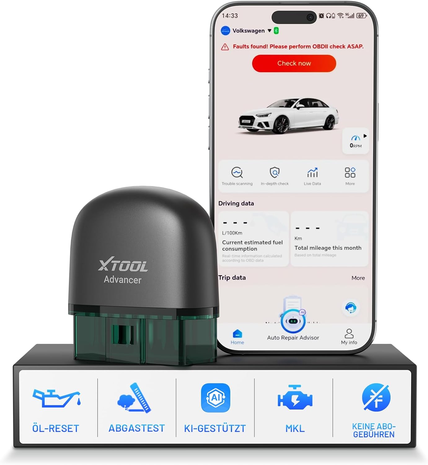 Ausführlicher Testbericht 2026 : XTOOL AD20 Pro OBD2 Diagnosegerät für Alle Fa