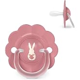 Suavinex, Baby Pacifier 6/18 Months, with Physiological Silicone Teat SX Pro, Symmetrical, Flat and Flexible, Respects Oral D