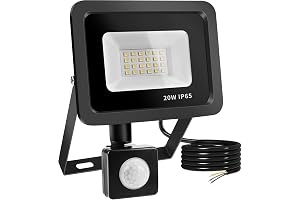 20 W * 1 Sensore Di Movimento Bianco Freddo