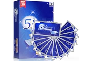 TOOLMART Advanced 5D Teeth Whitening Strips for Sensitive Tooth 14 Sessions for 5D White