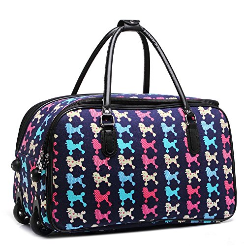 Ladies Women's Travel Holdall Trolley Luggage Bag With Wheels CABIN APPROVE CW0036 CW0037 CW0038 CW0