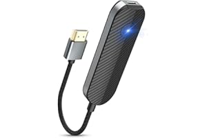 GENERIC IShare Ios Wireless HDMI Display Adapter,4k 1080p Wifi Streaming Movies Device Receiver Dongle for iPhone iPad,Tiktok Youtube Mirroring to TV, HD Video Sync,Not Support Netflix(1PC)