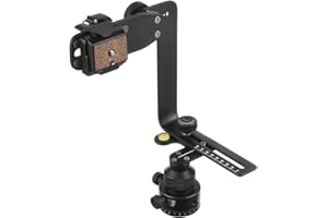 Mantona PanoPoint Tête panoramique avec Adaptateur Point nodal Noir