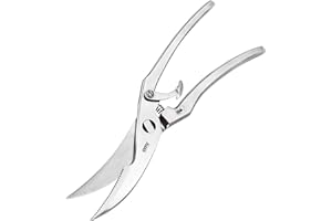 Gefu Polla 12610 Poultry Shears, Stainless Steel, Silver, 1-Pack