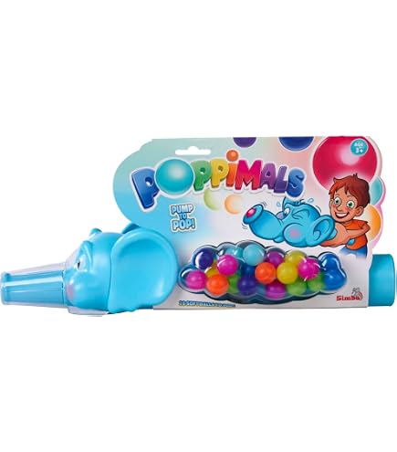 Recharge De 50 Balles Pour éléphant Lanceur Poppimals Simba – Dès 3 Ans