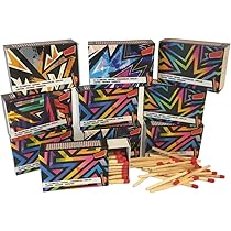 Baker Ross FN268 Fiammiferi Naturali - 2000 Pezzi Per Lavoretti Creativi, Bastoncini Di Legno Per Modellismo E Decorazioni Fai Da Te - Foto 4