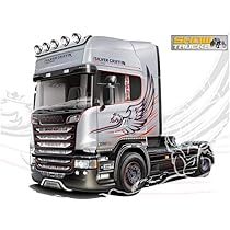 Italeri Scania 142H 6x2 Modellbausatz - Maßstab 1:24, 47,1cm Länge