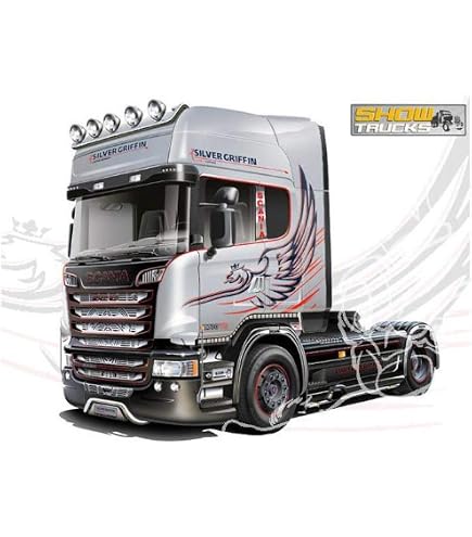 Maquette Italeri Scania R620 V8 Série R - Échelle 1:24 à Assembler - 12