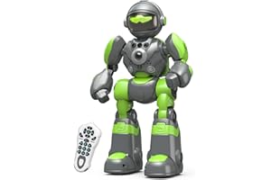 Luyiilo Roboter Spielzeug für Kinder,RC Spielzeug mit Gestensensor, Interaktive Aufnehmbar Programmierbar Roboter Geschenk für Jungen Mädchen im Alter von 5-7, BG1538, grün