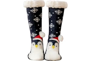 Oneshlee Weihnachtssocken Damen Herren, Kuschelsocken Weihnachten Damen, Socken Weihnachten Für Erwachsene, Hüttensocken Herren, Weihnachtsgeschenke, Weihnachtsdeko Zum Aufhängen Kamin Weihnachtsbaum