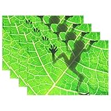 COOSUN Rana Sombra manteles, manteles Resistente al Calor Resistente a Las Manchas...