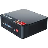 Beelink SER5 Mini PC, Mini Desktop Computer con AMD Ryzen 5 5560U (6C/12T fino a 4.0Ghz), 16G DDR4+500GB NVMe M.2 2280 SSD, 1