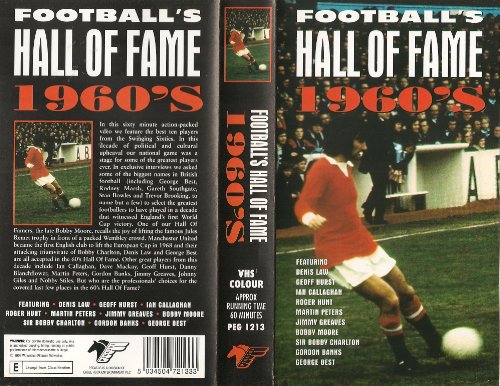 Preisvergleich Produktbild Football's Hall of Fame-1960's [VHS]