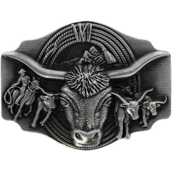 Wolf Horse Western Wildlife Hebilla Del Cinturón Belt Buckle Mix