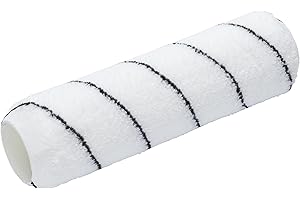 ProDec Advance Rullo per pittura professionale in microfibra a pelo medio da 9 pollici x 1,5 pollici per una verniciatura liscia con pitture ad emulsione su pareti e soffitti interni