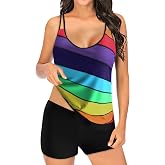 WILLBEST Swimsuit with Underwire Swimwear Women's Swimwear Two Piece Swimsuit Women Tankini Two Piece Set Swimwear Bikini Women's Set Push Up Split Swimsuit Swimsuit Women's Belly