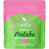 Herby Premium Matcha &Ccedil;ilek ve Vanilya Aromalı