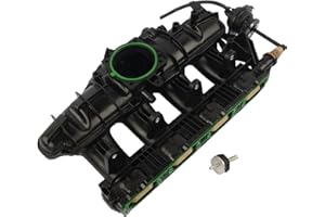 Asical Ansaugkrümmer mit Sensor Passend für A5 A4 B8 Coupe Limousine Avant 8T3 8K2 8K5 2007-2017 Autozubehör Teil# 06H198211A 06H 198 211 A