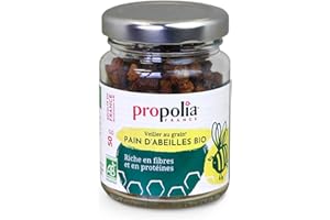 PROPOLIA - Bio - Pain d'abeilles - 100% pollen fermenté - Système immunitaire, Digestion et Vitalité - 50g